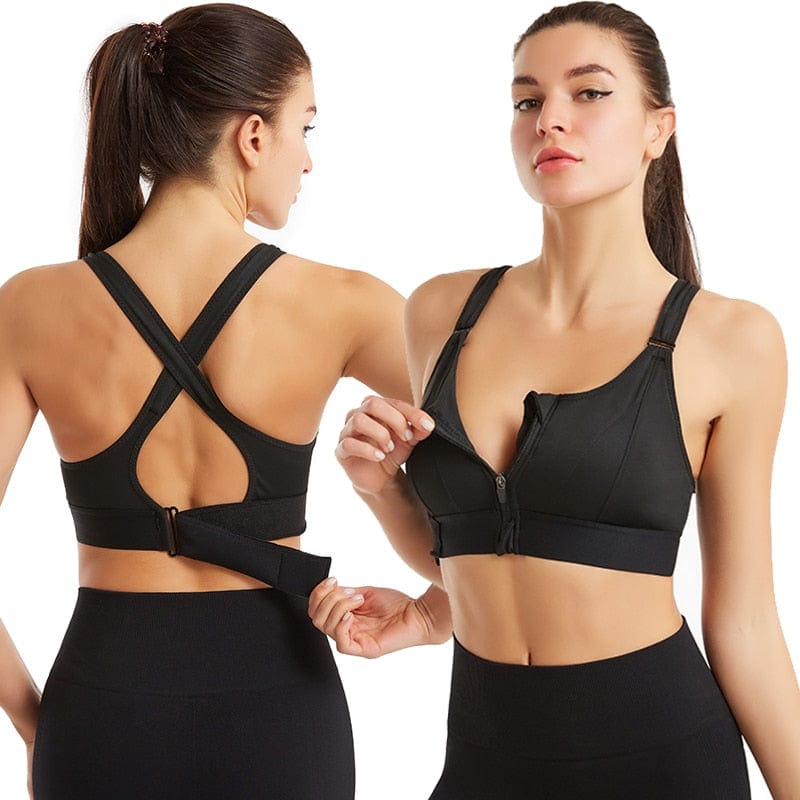 Lively® Sous-vêtements & Gaines Noir / S Soutien-gorge Zip anti-choc | Lively®